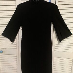 Calvin Klein Black Long Sleeve Dress